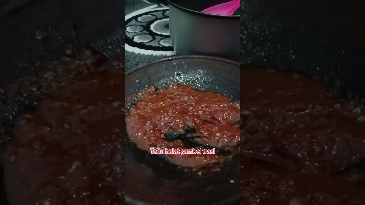 Tahu bulat Sambel Trasi