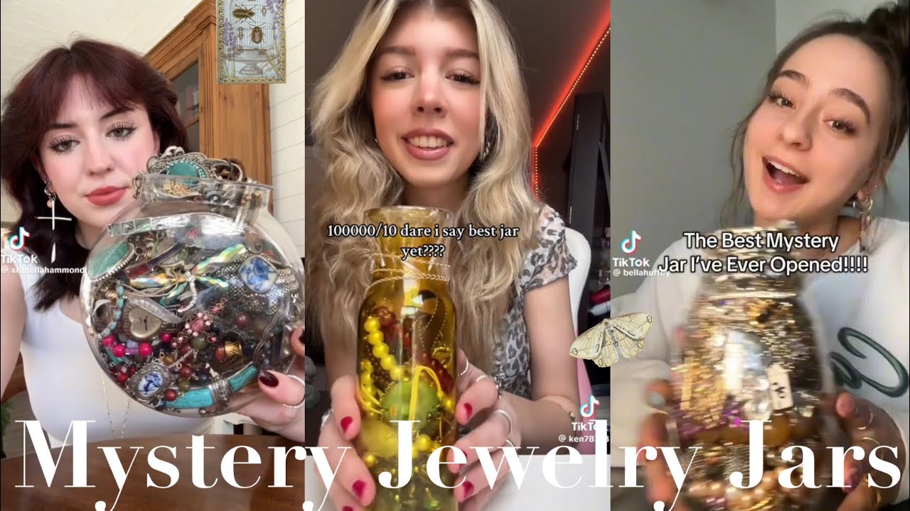 Mystery Jewelry Jar TikTok Compilation