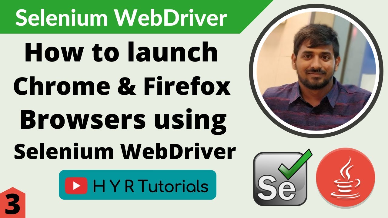Запуск браузеров Chrome и Firefox с помощью Selenium WebDriver | Веб-автоматизация | Selenium |