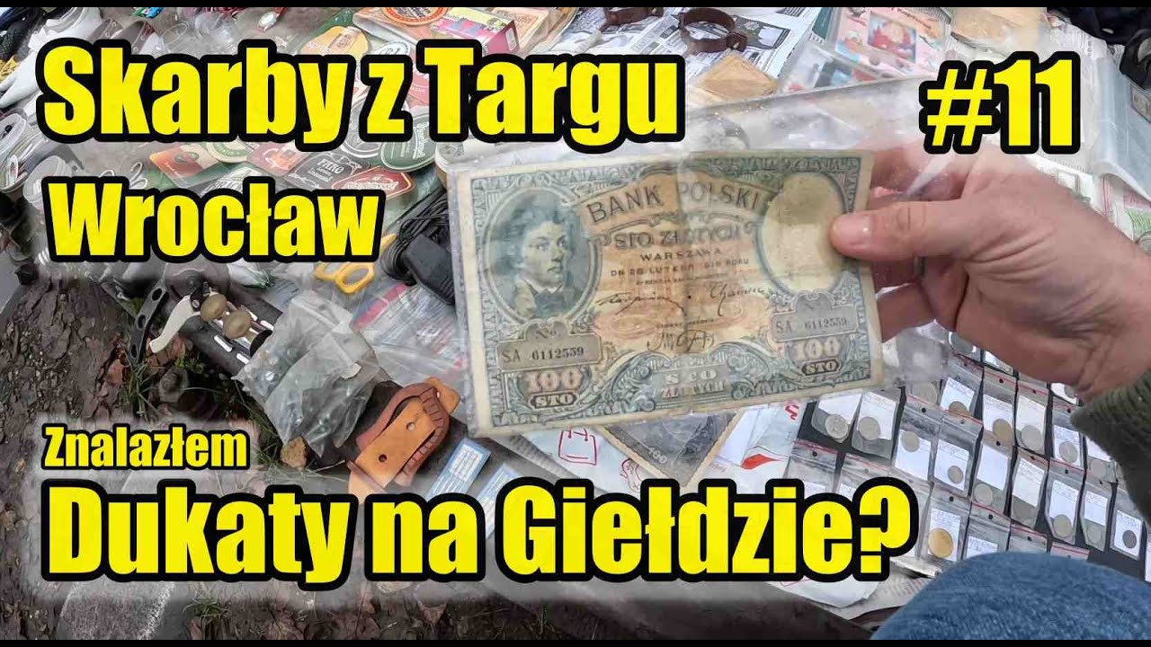 Skarby z Targu #11 Wrocław | Monety Dukaty na Świebodzkim | Stare Dokumenty | Paczka od Widza