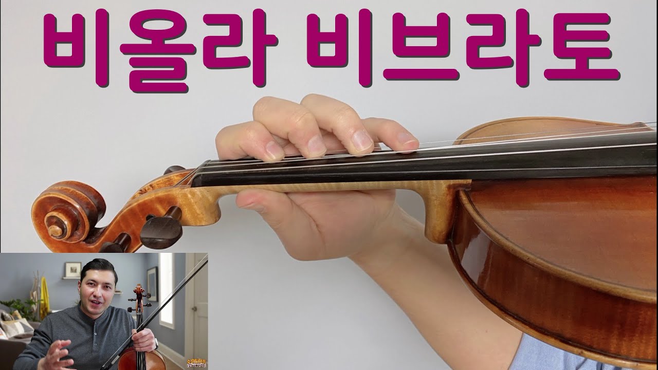 [비올라의 비밀 #2] 왼손. 비브라토.  서울시향 비올리스트 안톤강