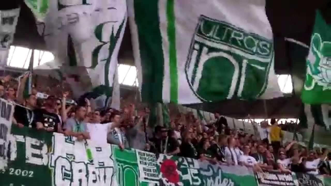 Hannover 96-Werder Bremen 30.03.14 Gästeblock Stimmung