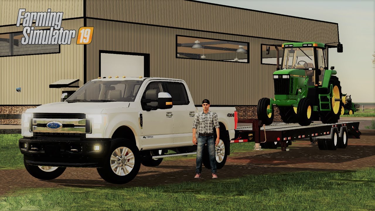 WE BOUGHT A NEW TRACTOR! (ROLEPLAY) FARMING SIMULATOR 19