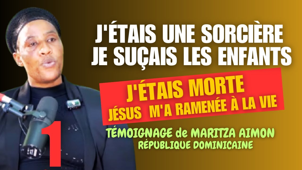 J'ÉTAIS UNE SORCIÈRE ET J'AI SUCÉ DES ENFANTS /TÉMOIGNAGE CHRÉTIEN D'UNE EX-SATANISTE