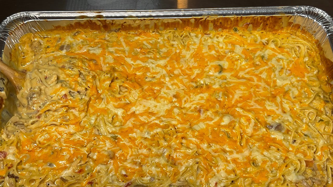 Как приготовить домашние куриные тетраццини — простое и вкусное блюдо, которое понравится всей се...