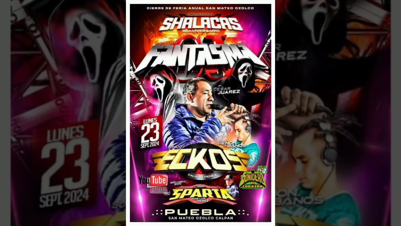 SONIDO FANTASMA EN SAN MATEO OZOLCO CALPAN LUNES 23 SEPTIEMBRE 2024 CD.COMPLETO VOL.1