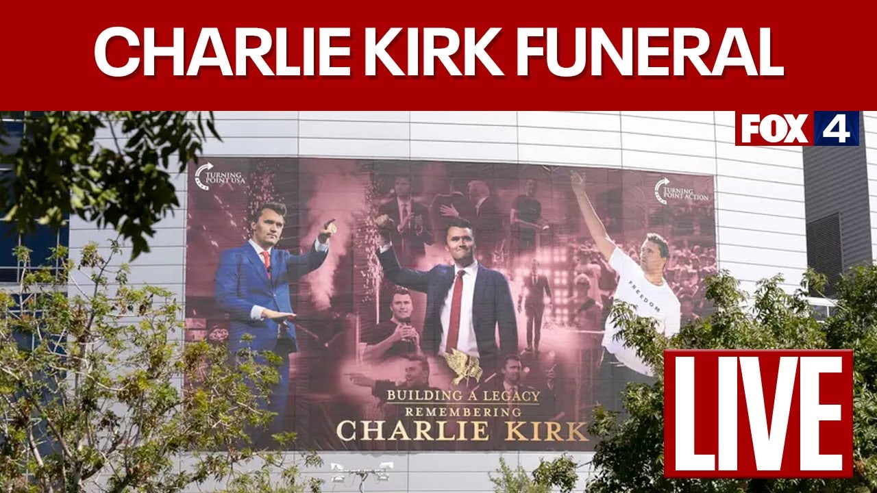 🔴LIVE: Charlie Kirk Funeral