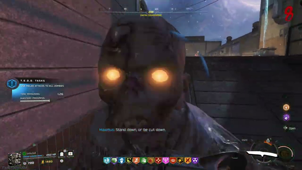 Black Ops 7 Zombies Cursed Survival Tier 2 Rocket Station Gameplay 4K