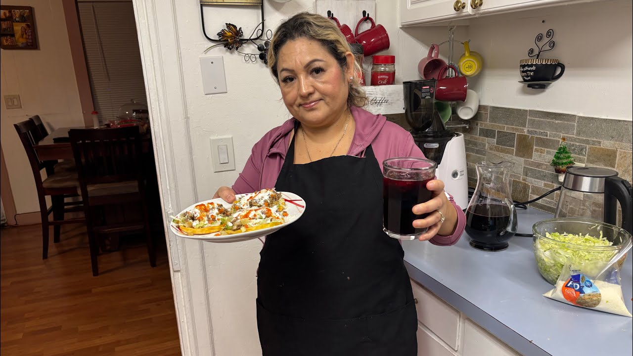 Hoy preparamos unos sopes de picadillo 