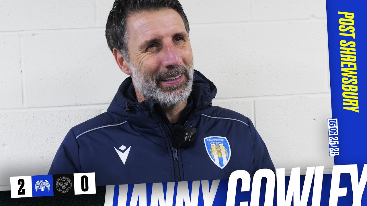 Danny Cowley | Post Shrewsbury Town #ColU