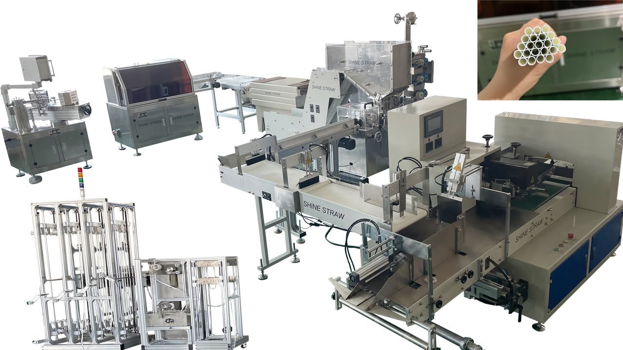 Good Incision Paper Straw Machine Automatic Straw Packing Machine In Line to Ukraine