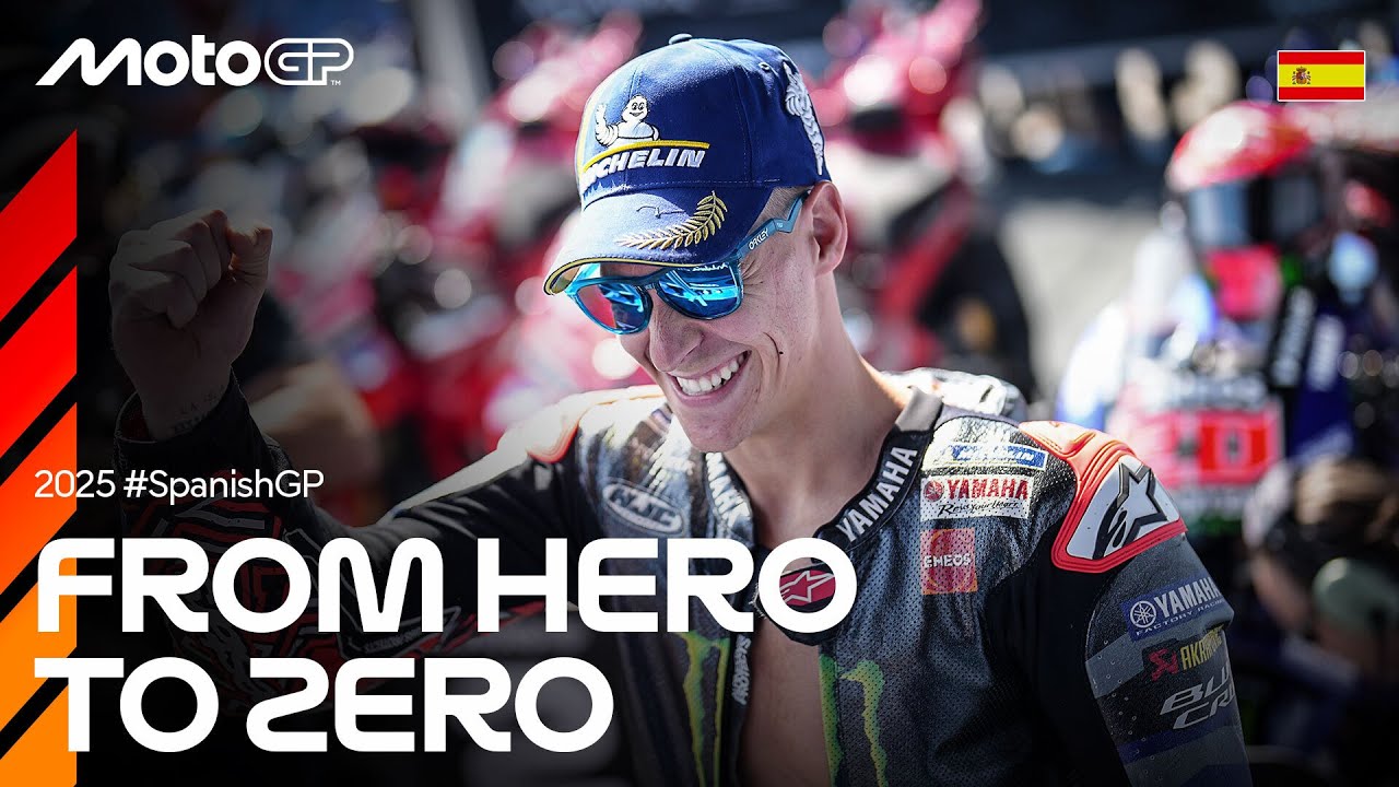 Fabio Quartararo's rollercoaster Saturday in Jerez 📈📉 | 2025 SpanishGP