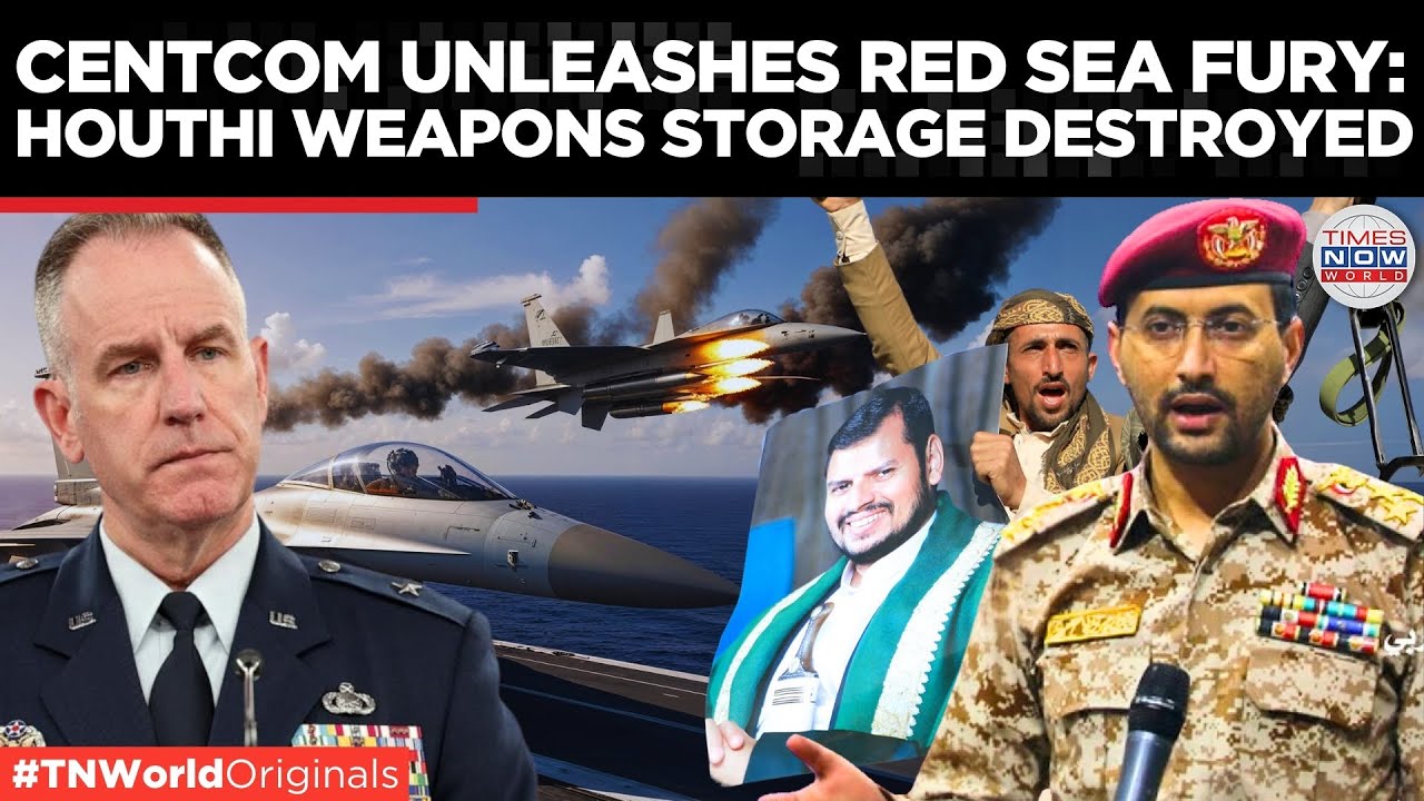 Red Sea Tensions Escalate: US Navy Downs Barrage of Houthi Projectiles | Times Now World