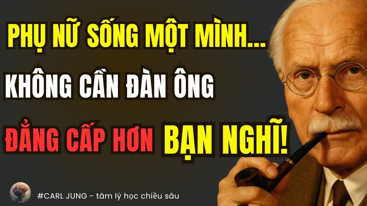 Carl Jung| Phụ Nữ Sống Một Mình, Không Cần Đàn Ông Đẳng Cấp Hơn Bạn Nghĩ