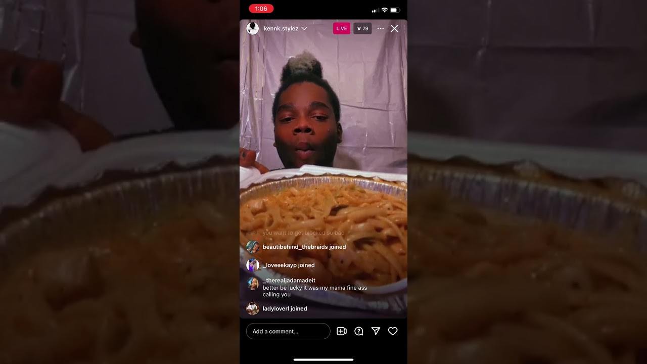 Kenn No Barbie Full Live-Ace Trollin in comments, Bestie wanna know who ladi is👀 Mukbang 😂 He Boring