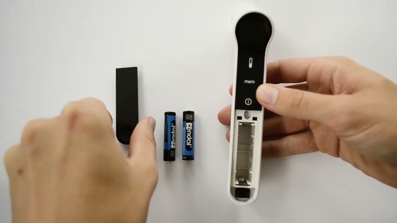 How to set up a thermometer - Kinetik Wellbeing Thermometer (PG-IRT1603)