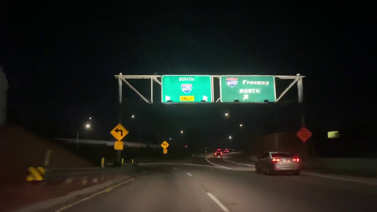 #69 driving in freeway 10，605，105，710，91 December 30, 2020