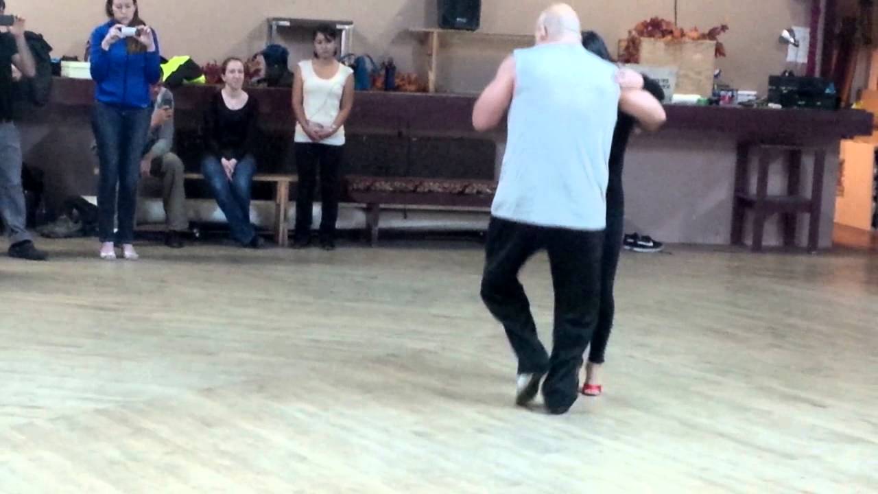 Gabi and Lupe Intricate Footwork Workshop at the Humboldt Bachata Intensive