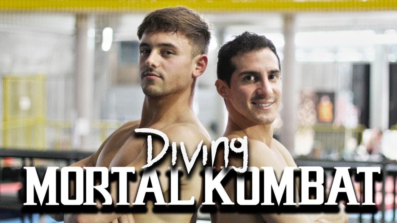 Diving  Mortal Kombat - Rommel Pacheco vs Tom Daley