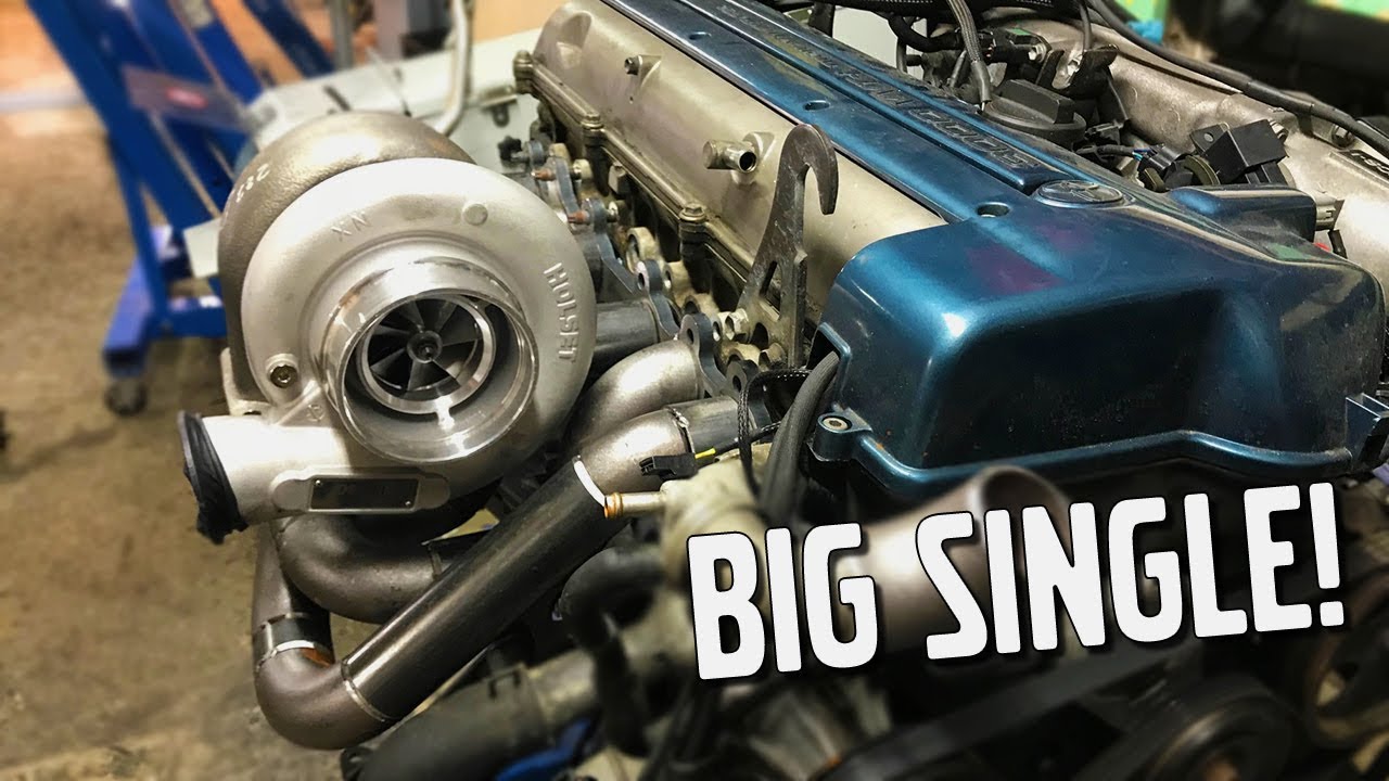 2JZ Volvo 940 Twin Turbo Removal & Single Turbo Manifold Fabrication