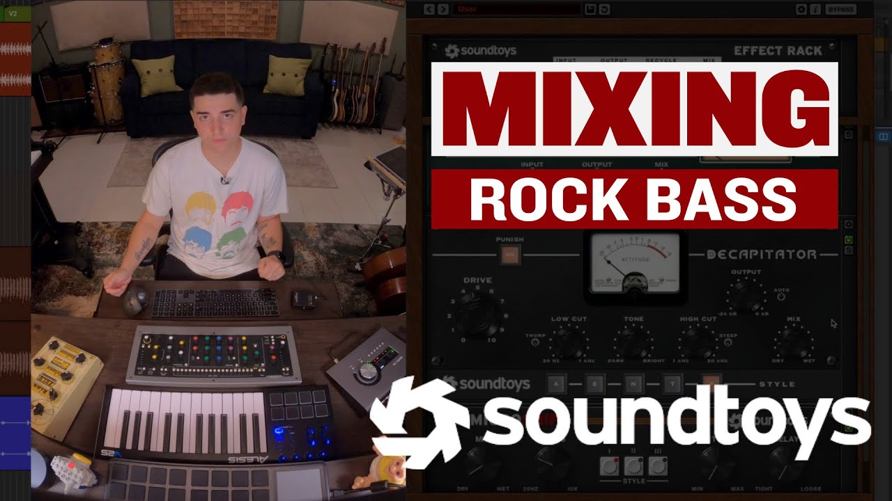 Микширование рок-баса: Punch and Attitude (при участии Soundtoys)