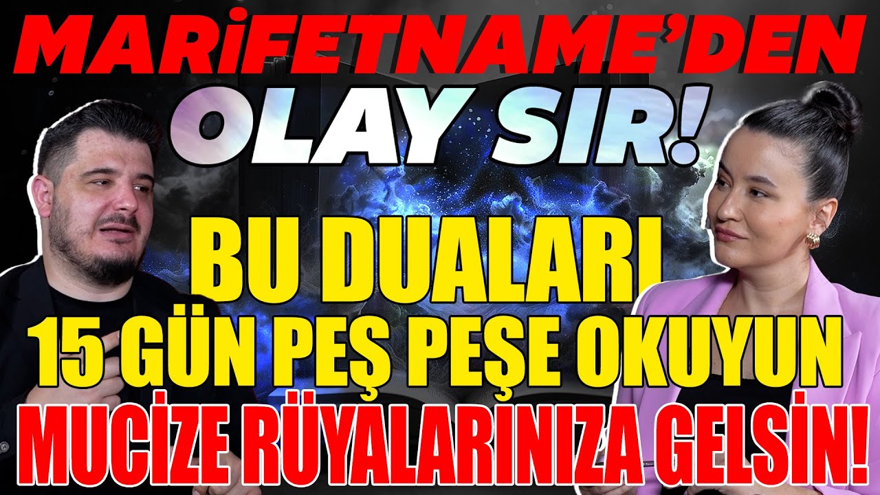 Marifetname’de rüyalarla ilgili çok özel bilgiler