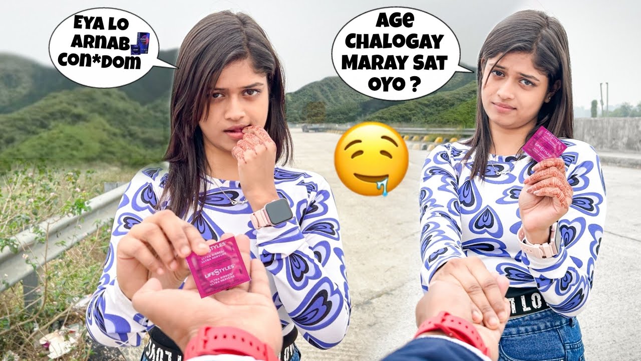Cute Girl Con*om Diya🥵 || Con*om Prank😱 || @ARNABLIFESTYLE