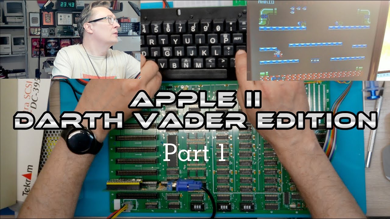 Build APPLE II DARTH VADER EDITION Part 1