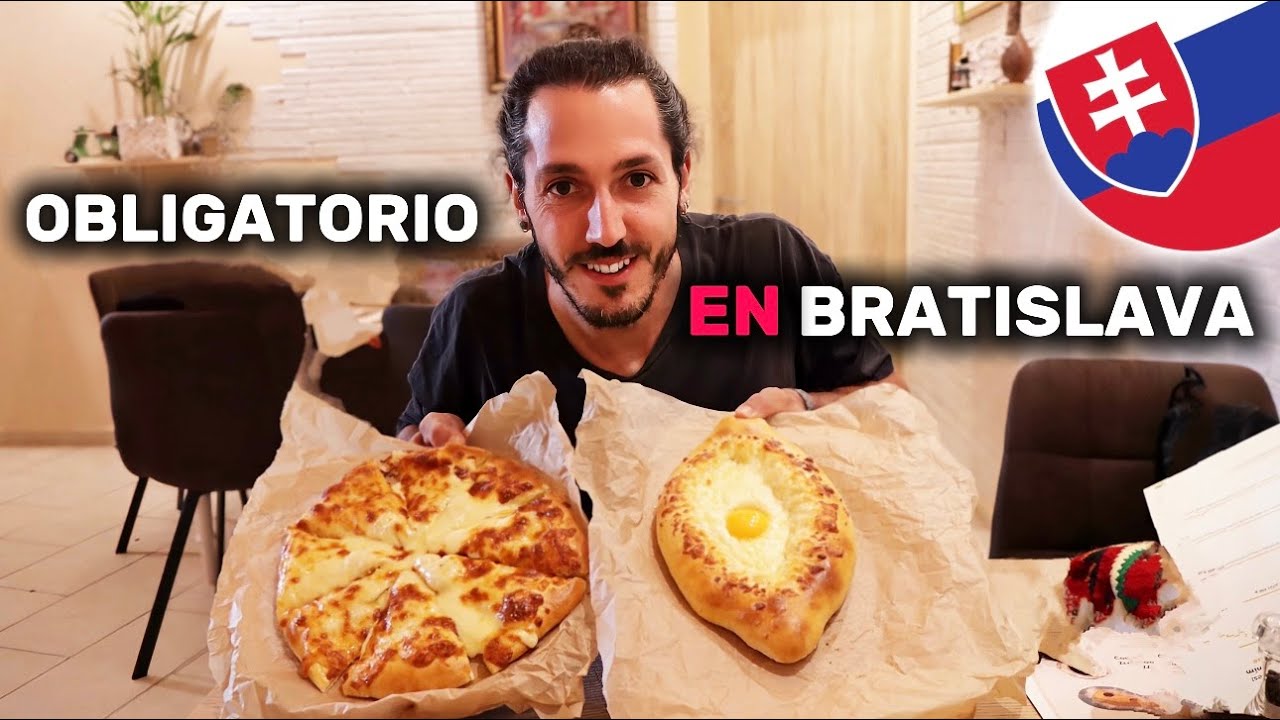 MEJORES Lugares para COMER en BRATISLAVA 🇸🇰 *OBLIGATORIO EN TU VISITA*