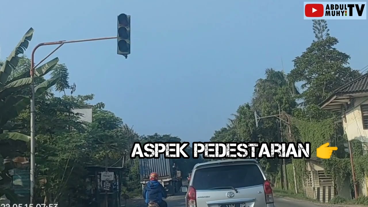 PELICAN CROSSING TRAFFIC LIGHT TERTUA? ADA DI CILEGON, BANTEN?