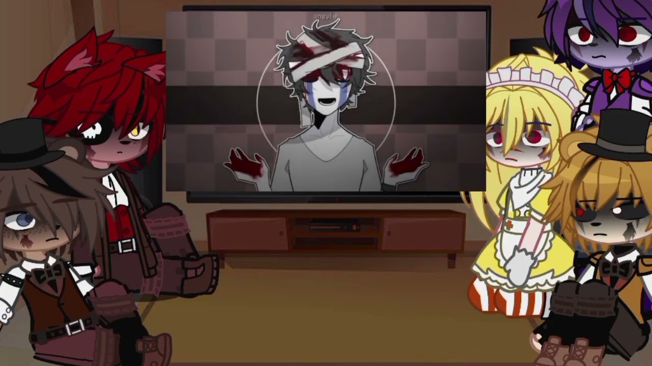 Fnaf 1(missing childreen)react to afton family//C.C afton//(evan*)~no ships^*my au°•○