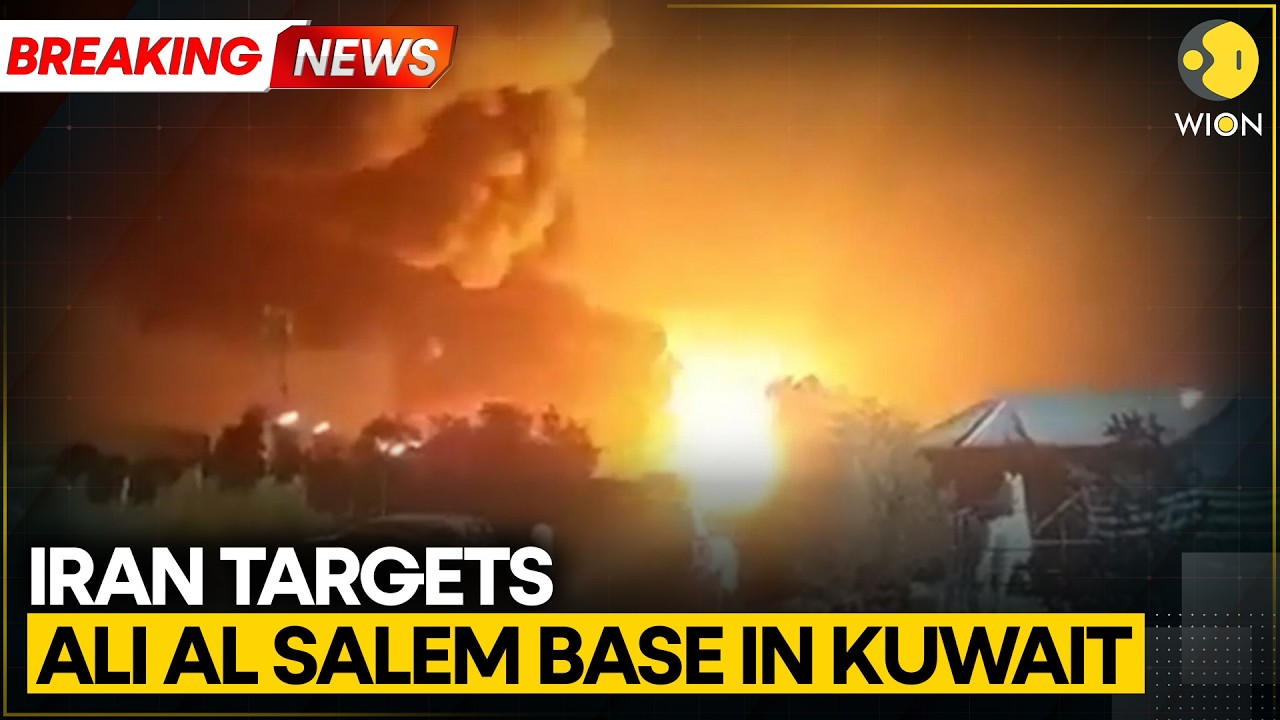 US-Iran War: Iran Targets Ali Al Salem Base in Kuwait with Drones | WION Breaking