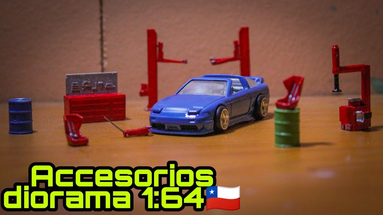Los mejores accesorios para tus dioramas 1:64 en chile🇨🇱🇨🇱