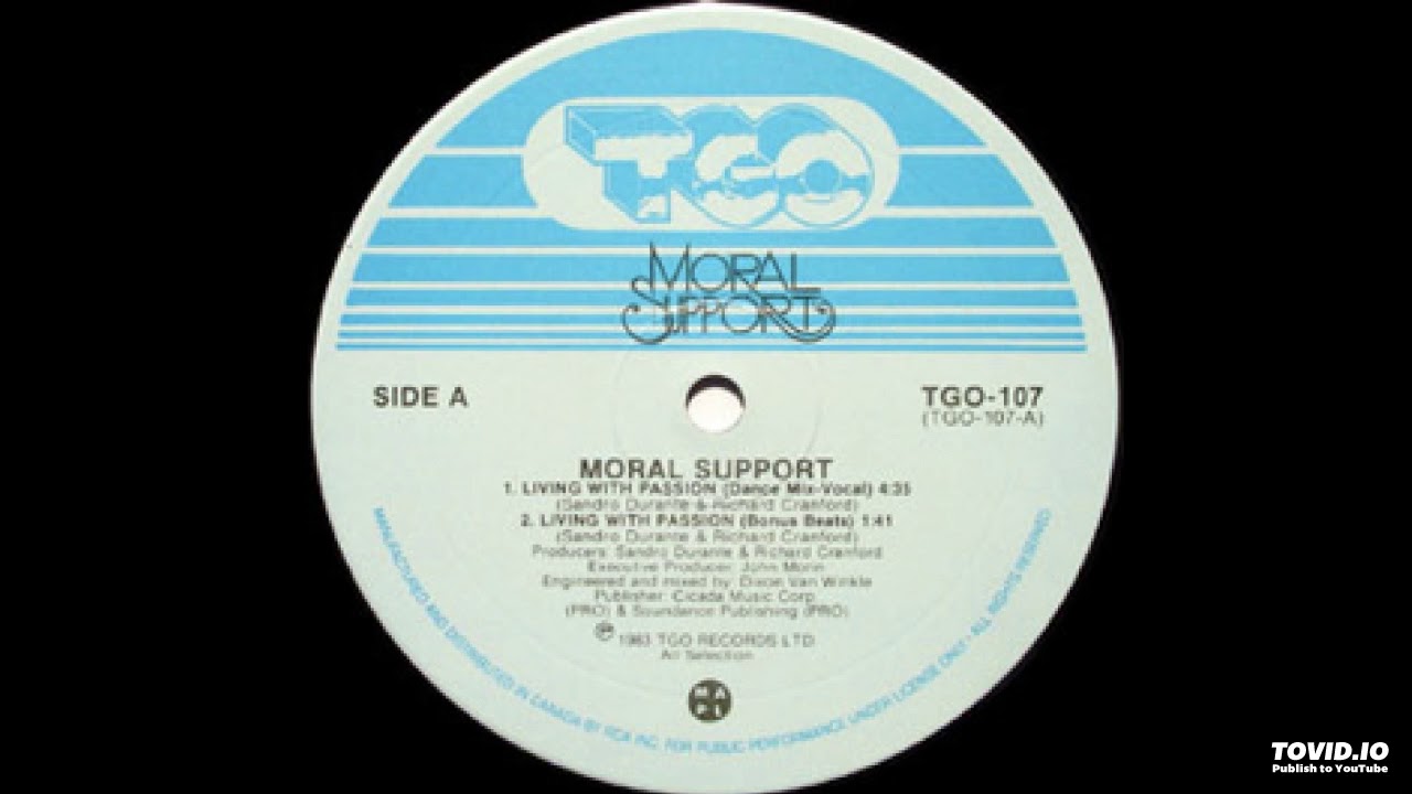 Moral Support - Living With Passion (1983)