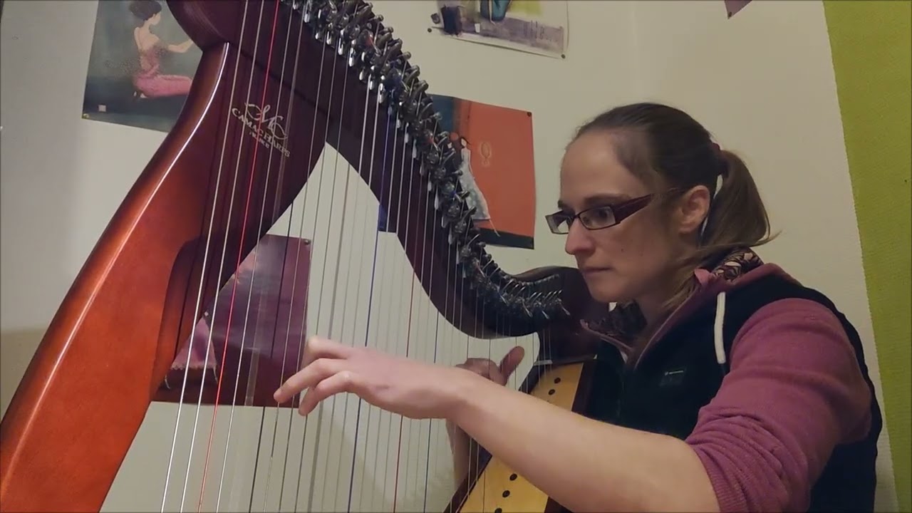 Moorish Garden 💚 Solo harp