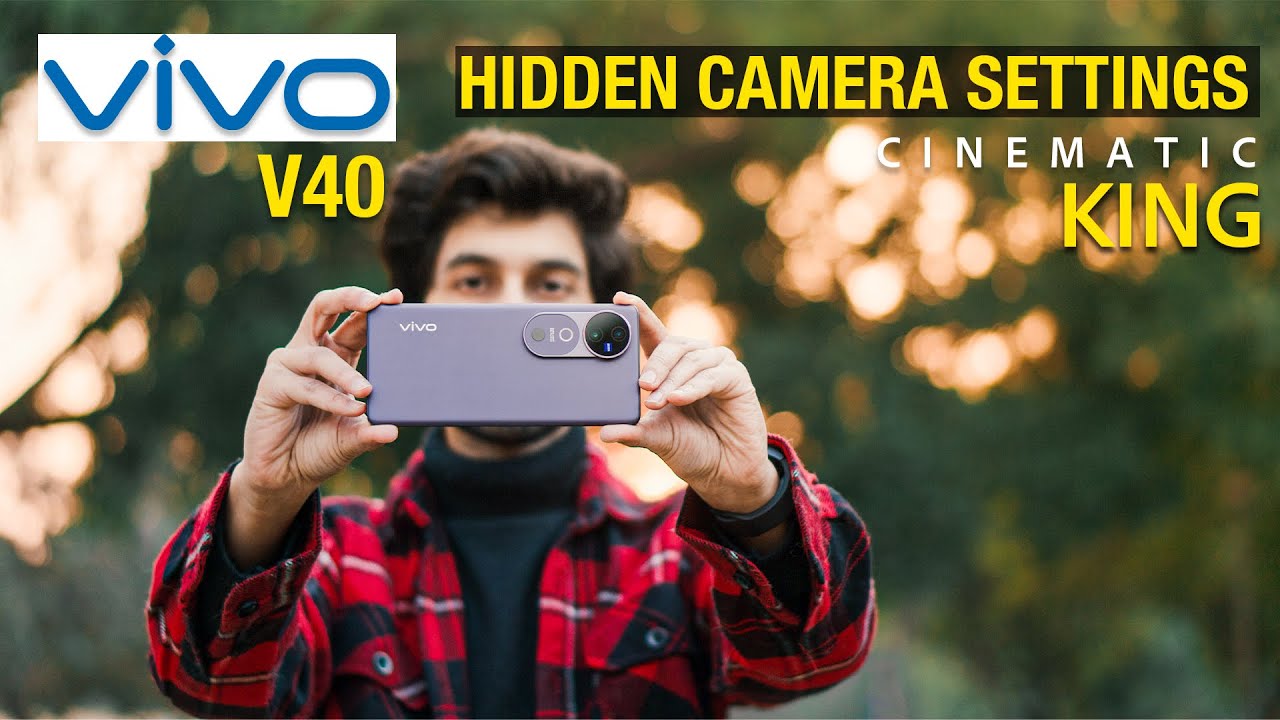 VIVO V40 HIDDEN CAMERA SETTINGS | CINEMATIC KING SMARTPHONE | CAMERA FEATURES