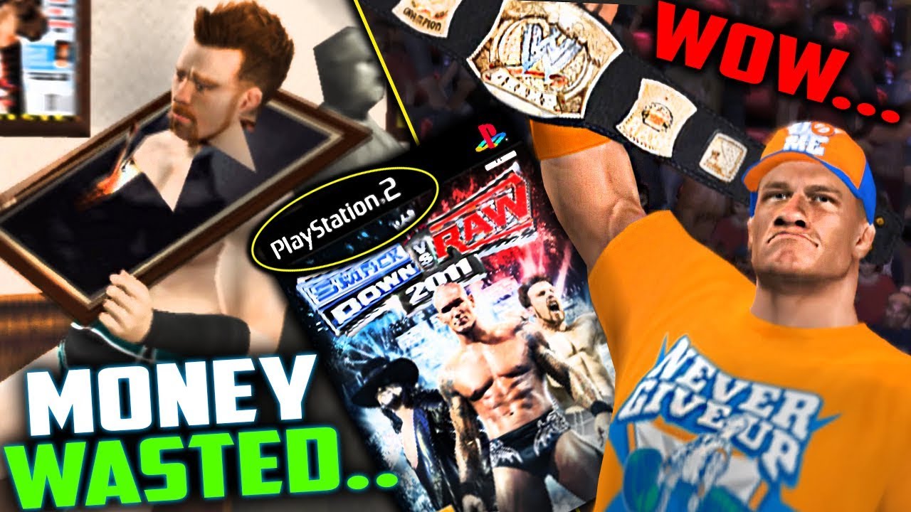 This TERRIBLE WWE Game Is A WASTE Of Money! | WWE SvR'11 On PS2!