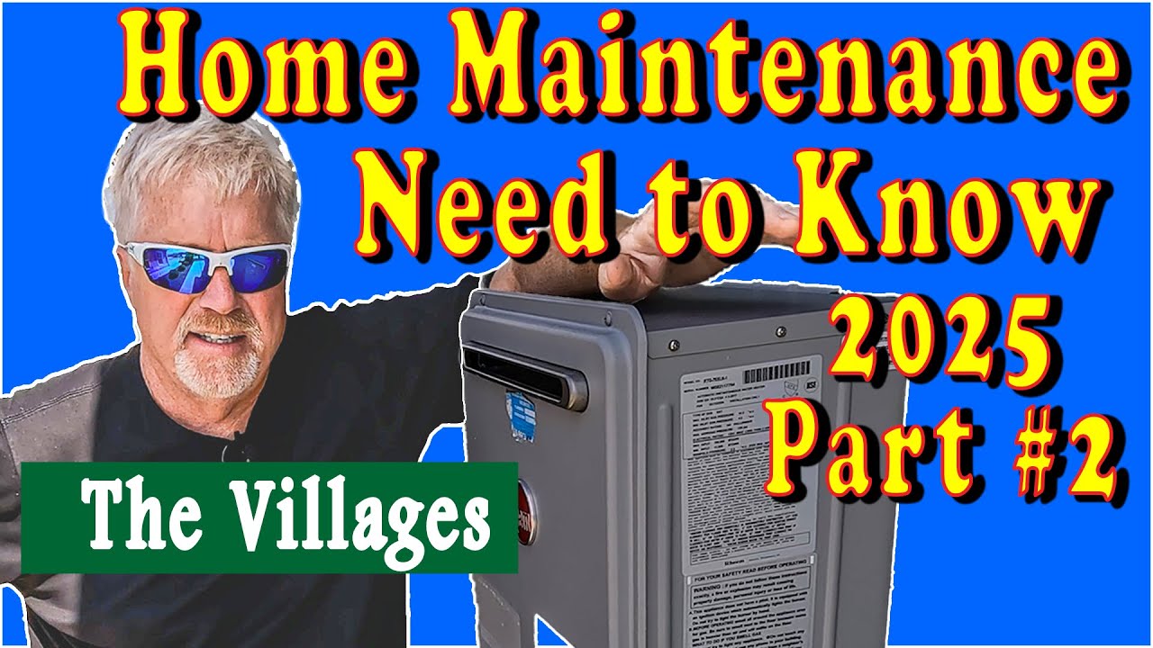 2025 The Villages Home Indoor Maintenance. Part #.2 Part #1 coming soon!  #thevillages