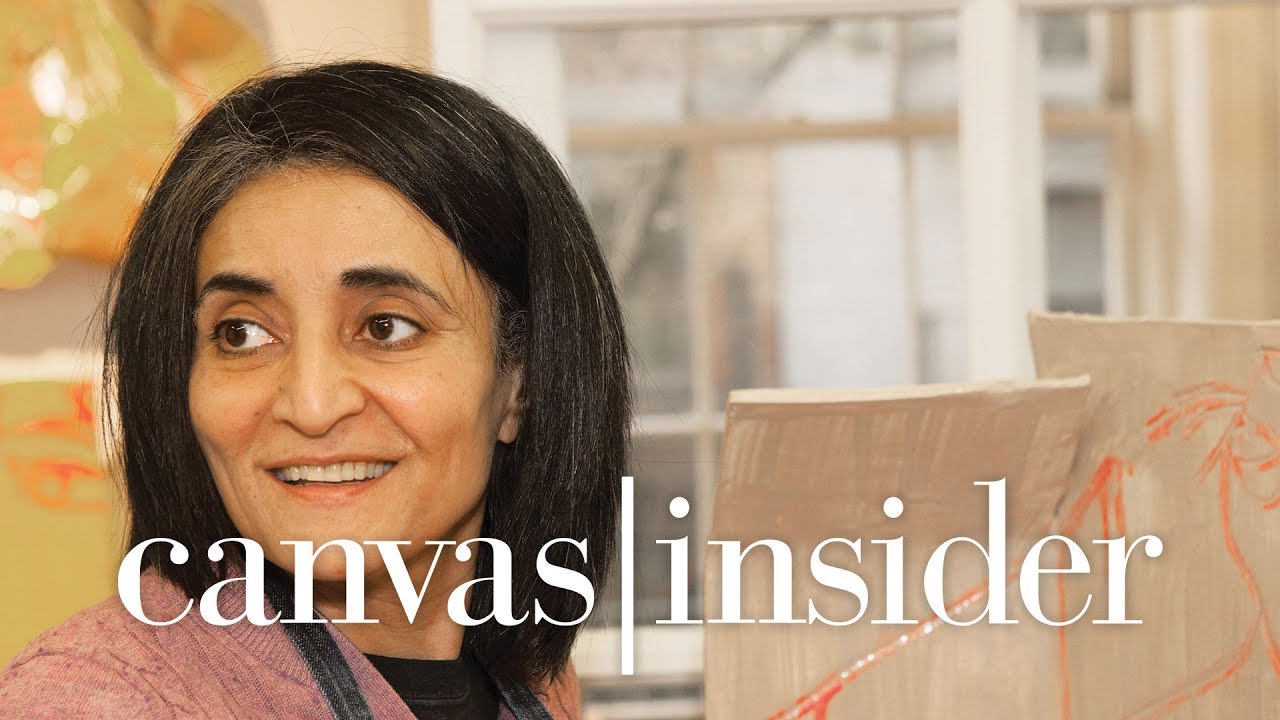 Ghada Amer | Middle Eastern Artists in the US