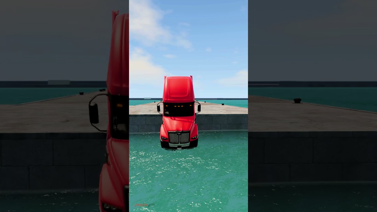 Magical truck that changes color | BeamNG Drive