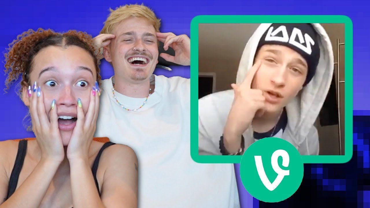 GIRLFRIEND REACTS TO MY OLD VINES *Cringe Warning*