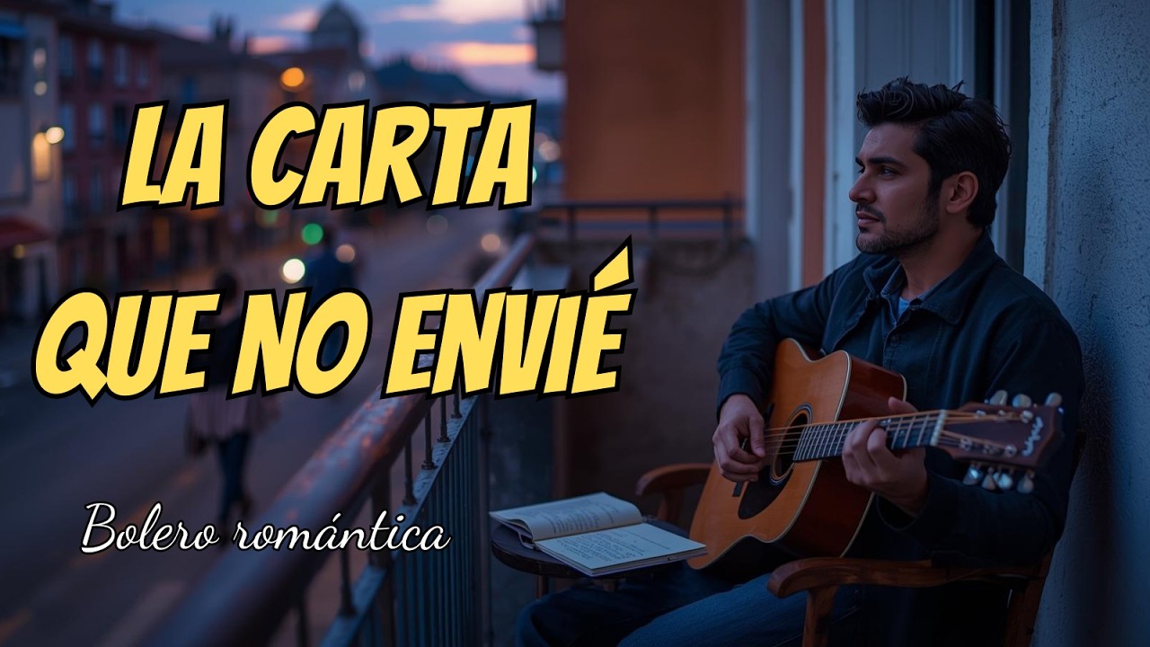 Bolero de Desamor: LA CARTA QUE NO ENVIÉ | Canción Romántica (Voz de Hombre) #bolero #music #desamor