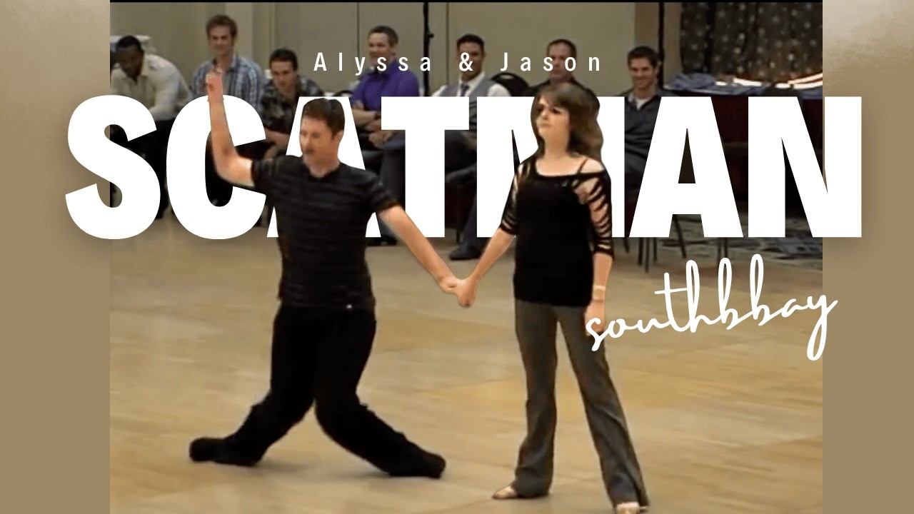 SCATMAN - Alyssa Glanville (McKeever) & Jason Wayne -  South Bay Dance Fling 1st Place Jack and Jill