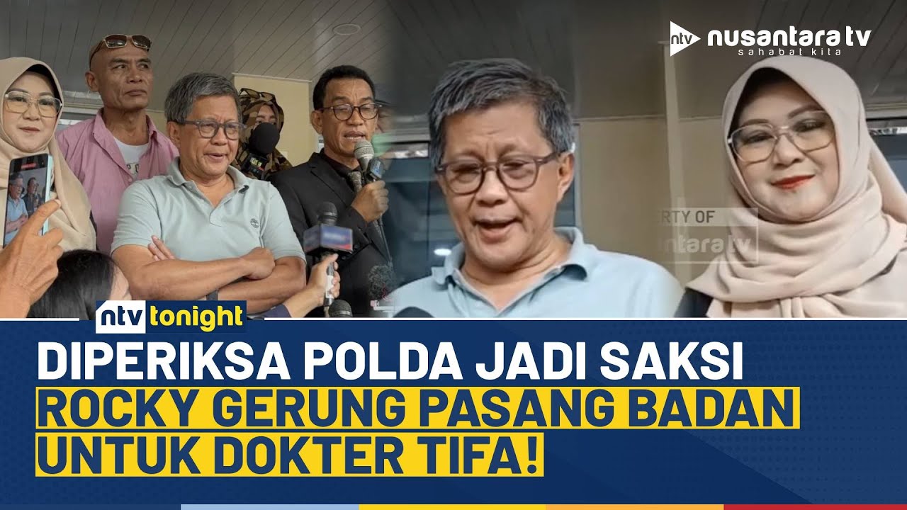 Rocky Gerung di Polda Metro, Saksi Meringankan atau Gerak Strategis ke Roy Suryo? | NTV TONIGHT