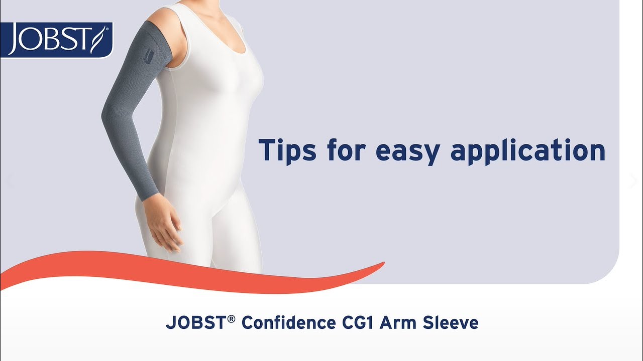 Tips for easy application of JOBST® Confidence Armsleeve (CG1)