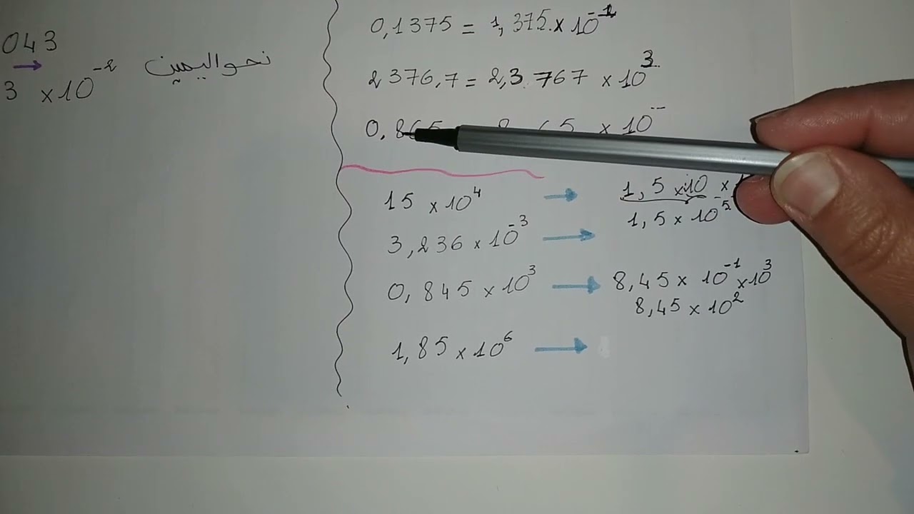 الكتابة العلمية السنة 3am , 4am