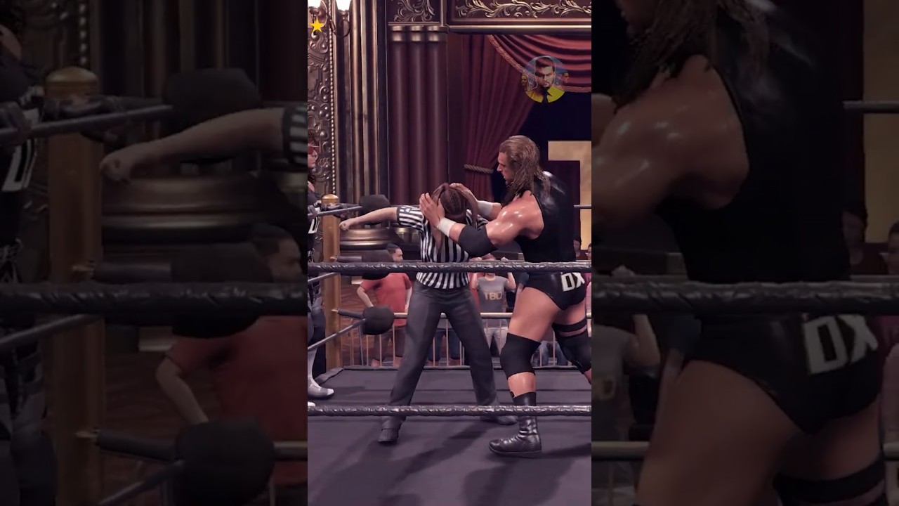 Рефери WWE ударил Трипл Эйча посреди матча 🫣
