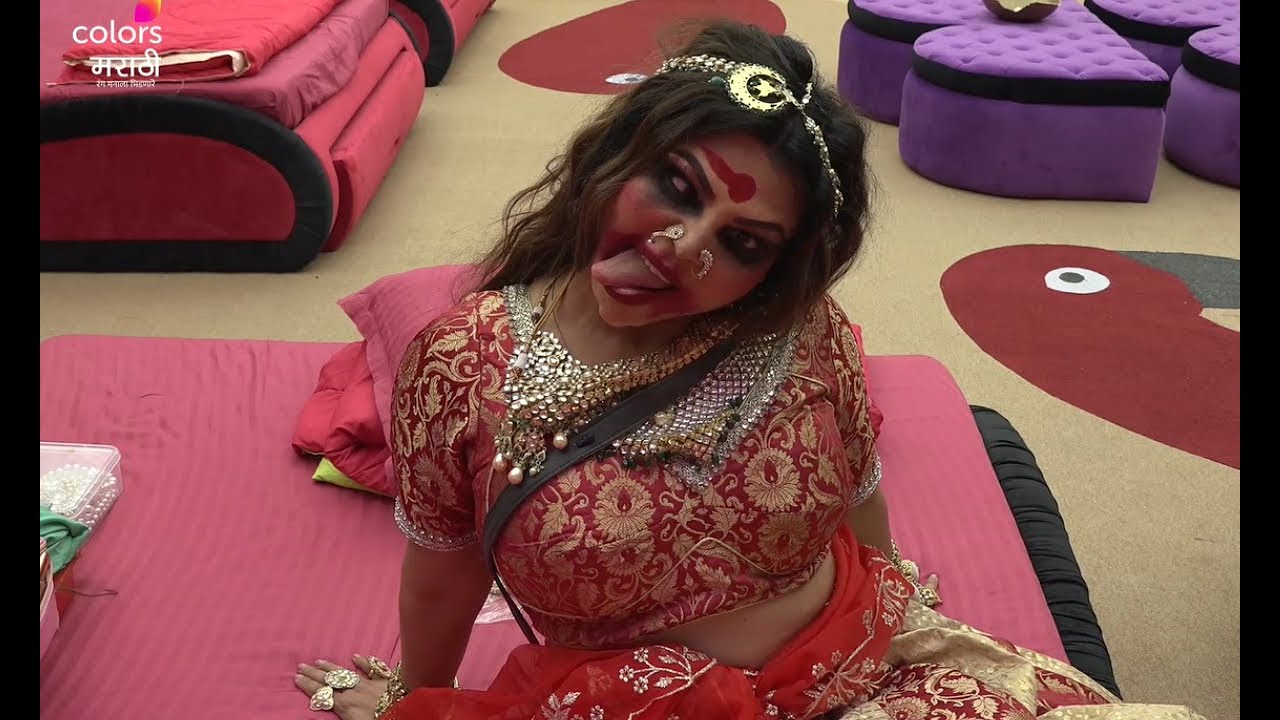BIGG BOSS MARATHI 4: Rakhi Sawant becomes 'Monjulika' #biggboss #rakhisawant #biggbossmarathi #BB