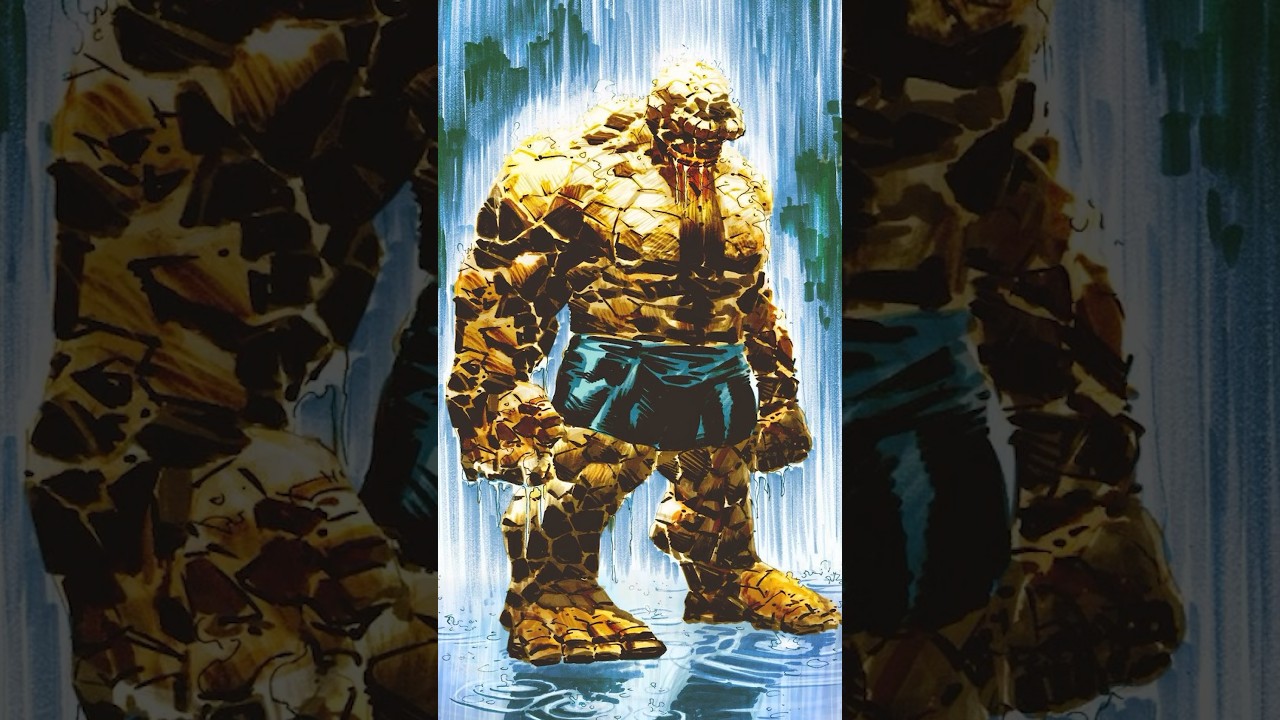 Hulk And Thor Help The Thing With His Grief Over Johnny Storm... #marvel #shorts
