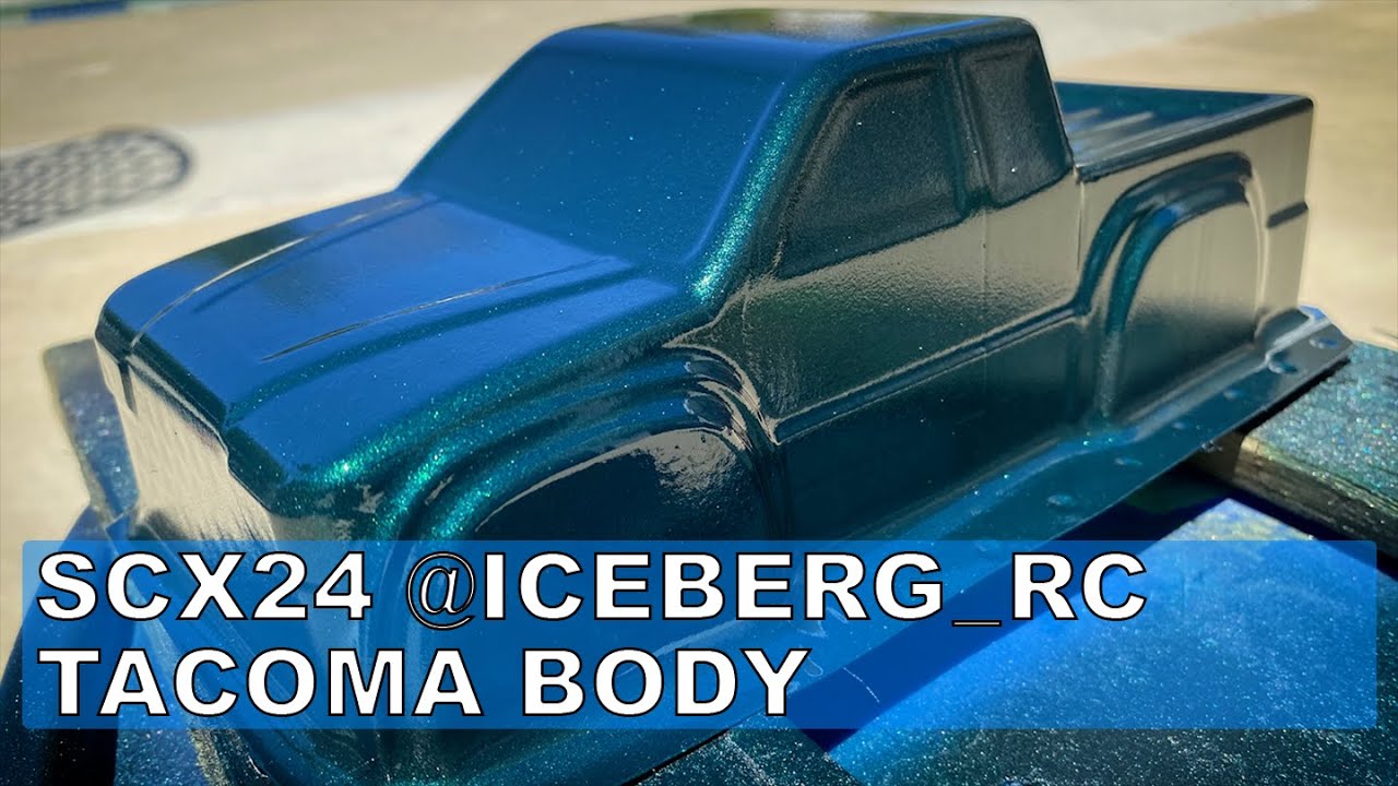 Axial SCX24 Tacoma Build Ep.3 @iceberg_rc Tacoma Body
